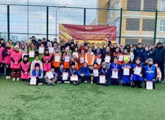 В Махачкале состоялся турнир по мини-футболу среди девочек, посвящённый Международному женскому дню